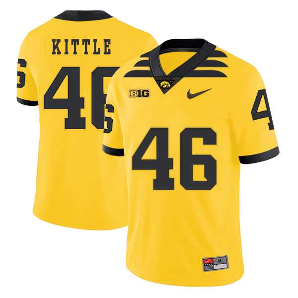 Iowa Hawkeyes 46 George Kittle Yellow College Football Jersey Dzhi,We sell and wholesale Iowa Hawkeyes 46 George Kittle Yellow College Football Jersey Dzhi on line form chian!